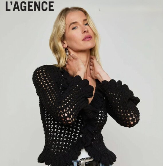 L'AGENCE Cardigan Sweater - Picture 1 of 10